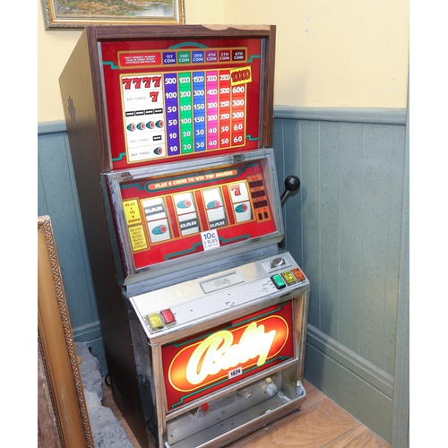 1771 - Bally Las Vegas Nevada One Arm Bandit Electrified Working Order Interior Lighting Now Converted for ... 