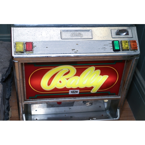 1771 - Bally Las Vegas Nevada One Arm Bandit Electrified Working Order Interior Lighting Now Converted for ... 