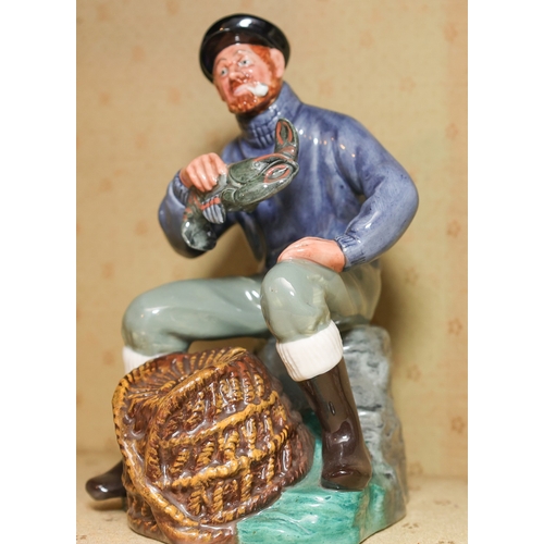 1827 - Royal Doulton The Lobster Man Fine Porcelain Figure Approximately 7 Inches High