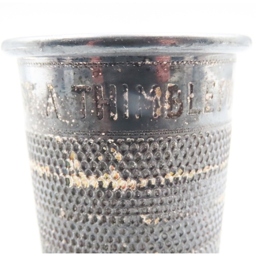 183 - Silver Thimble 5cm High