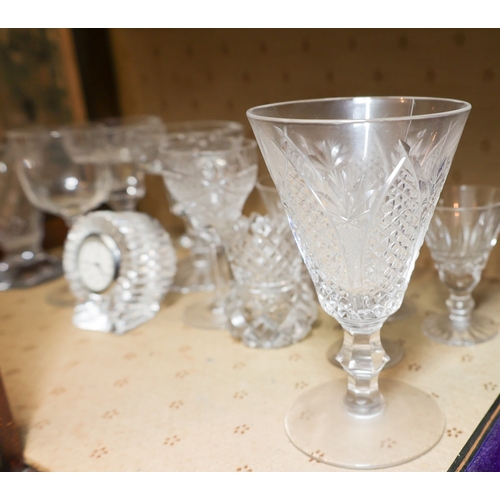 1835 - Collection of Various Irish Cut Crystal, etc.