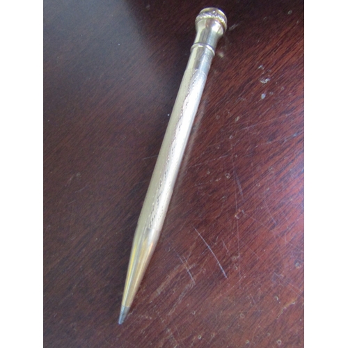 1879 - Edwardian Rolled Gold Waltham Propelling Pencil