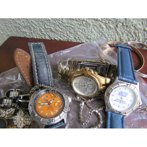 1885 - Mixed Collection of Watches and Costume Jewellery Quantity as Photographed