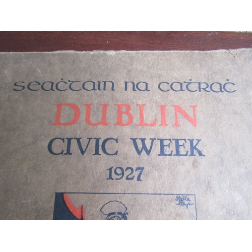 1888 - Dublin Civic Week 1927 Original Handbook and Original Programme of Events Rare