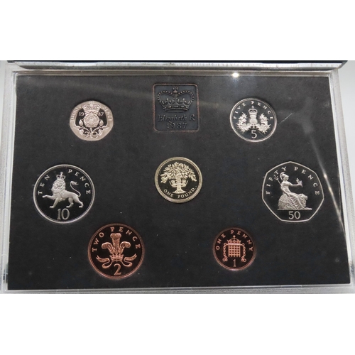 228 - United Kingdom Proof Coin Collection 1987 Royal Mint