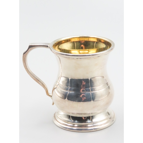 438 - Silver Christening Cup 5.5cm High