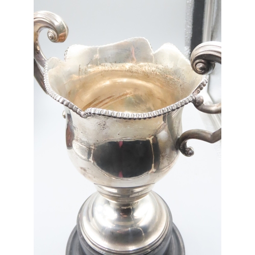 449 - Silver Prize Cup Pedestal Inscribed Bellinter Park Golf Club President's Prize 1958 Cup 18cm High