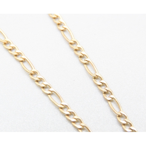 492 - 9 Carat Yellow Gold T-Bar Bracelet 18cm Long