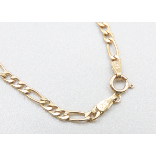 492 - 9 Carat Yellow Gold T-Bar Bracelet 18cm Long