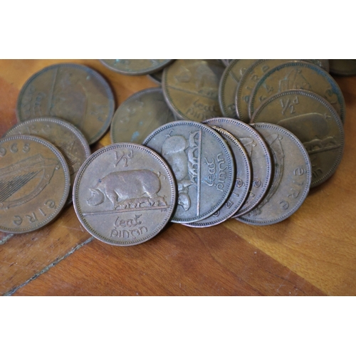 1050 - Various Irish Coinage Quantity as Photographed