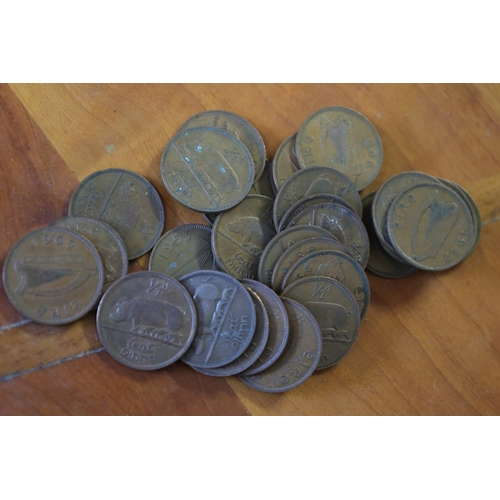 1050 - Various Irish Coinage Quantity as Photographed