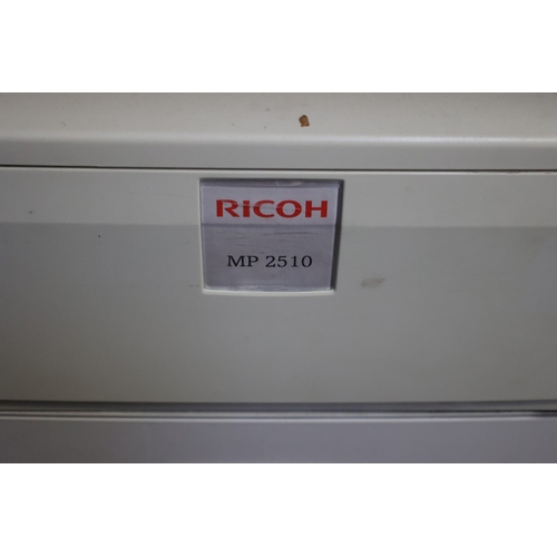 1060 - Ricoh Office Printer Model NP2510 Electric Working Order with Quantity of Various Inks as Shown