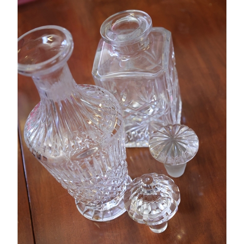 1068 - Various Irish Crystal and Others Including Two Cut Crystal Decanters Various Glasses, etc. Each Phot... 