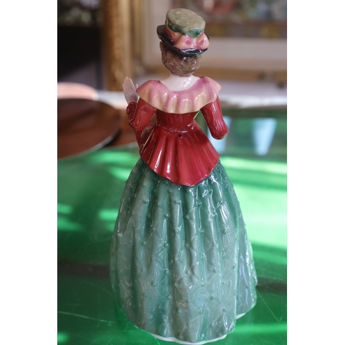 1090 - Royal Doulton Figure of Lady Approximately 8 Inches High Signed and Titled to Base