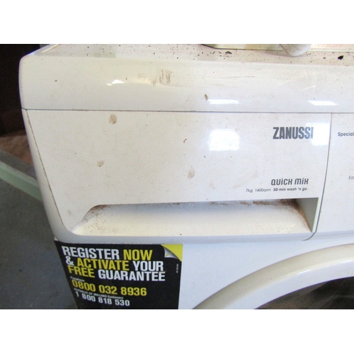 1094 - Zanussi Washing Machine Working Order Storage Apartment