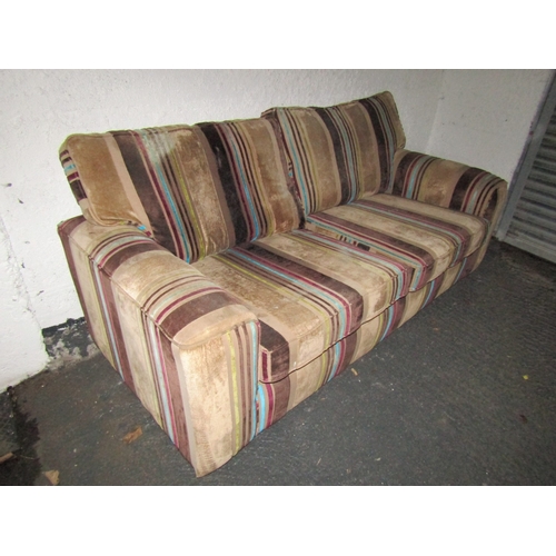 1097 - Modern Settee Approximately 6ft 6 Inches Wide