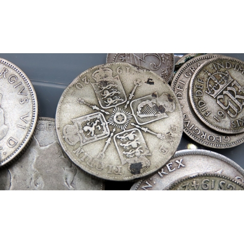 1665 - Various Old Silver Coins Quantity as Photographed