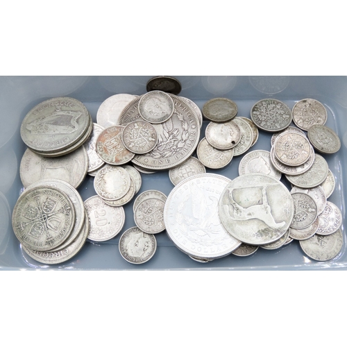 1670 - Various Old Silver Coins Quantity as Photographed