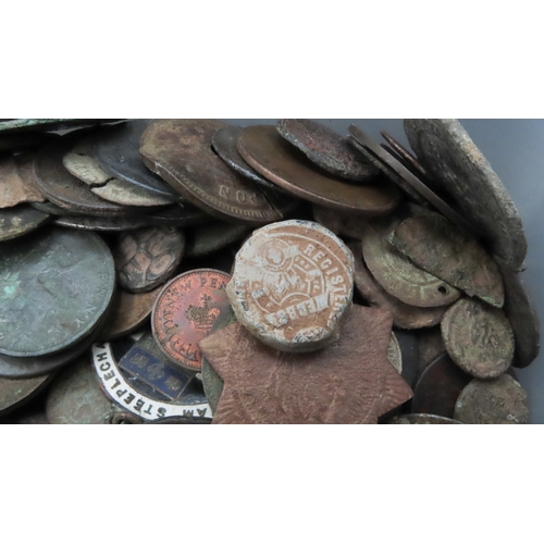 1816 - Various Coinage Possibly Some Silver Content Quantity as Photographed