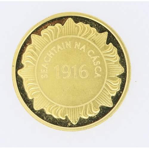 311 - 1/4 Ounce Fine 999.9 Gold Coin Easter Rising Seachtain na C�sca 1916