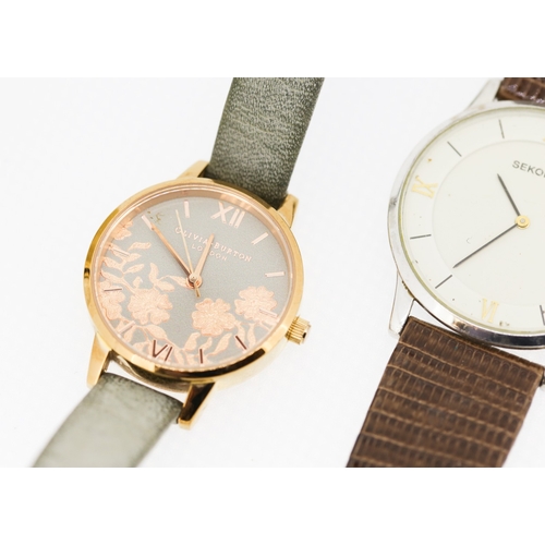 385 - Three Wristwatches Including Sekonda and Example