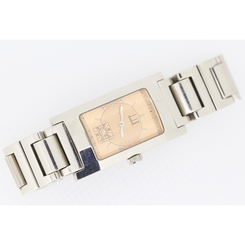 416 - Dunhill Ladies Swiss Made Quartz Watch Stainless Steel