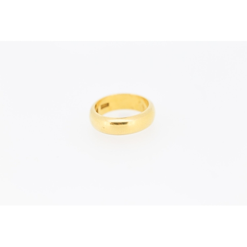 563 - 22 Carat Yellow Gold Band Ring Size I