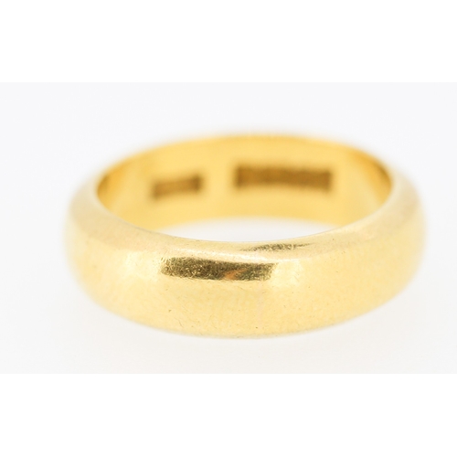 563 - 22 Carat Yellow Gold Band Ring Size I