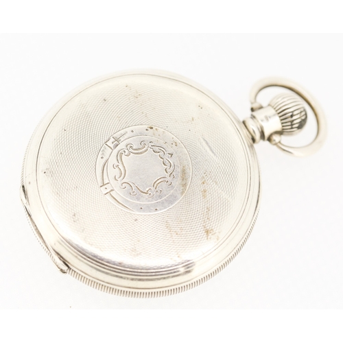 599 - Record Silver Cased Pocket Watch