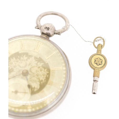 603 - Silver Cased Pocket Watch