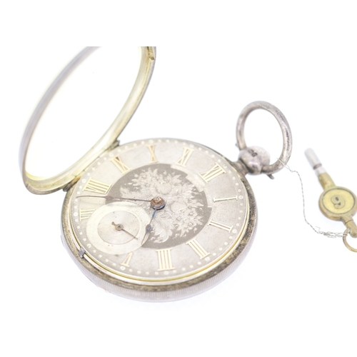 603 - Silver Cased Pocket Watch