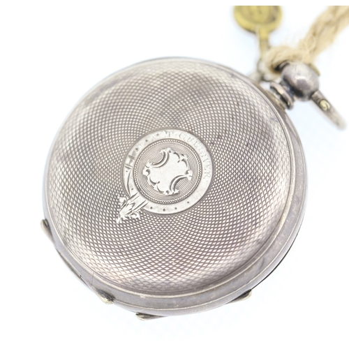 604 - Silver Cased Pocket Watch