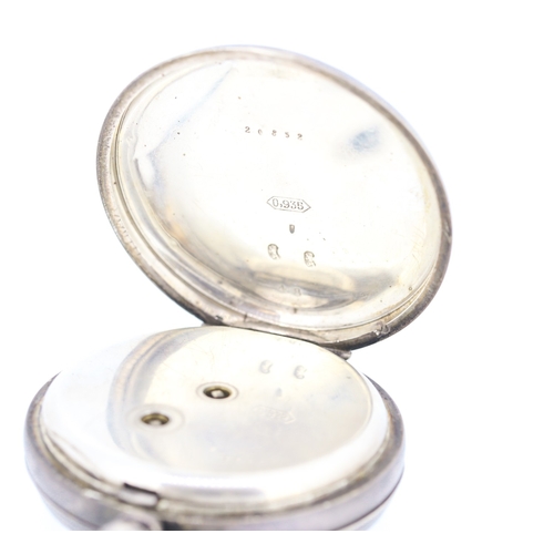 604 - Silver Cased Pocket Watch