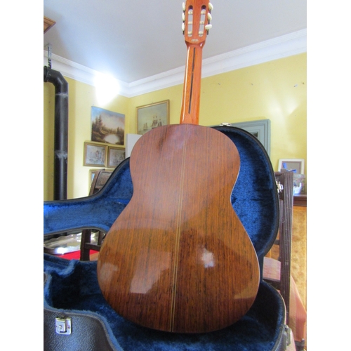 710 - Six Stringed Guitar Good Original Condition High Quality with Hard Cover Travel Case Each Good Origi... 