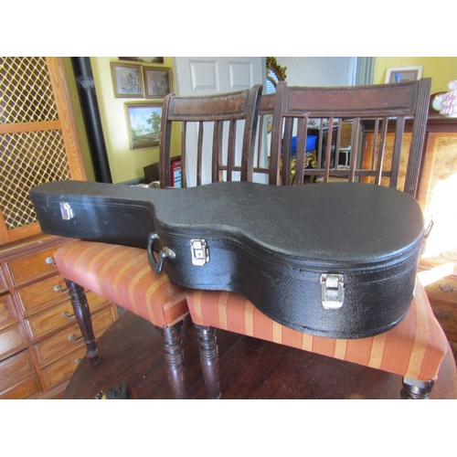 710 - Six Stringed Guitar Good Original Condition High Quality with Hard Cover Travel Case Each Good Origi... 