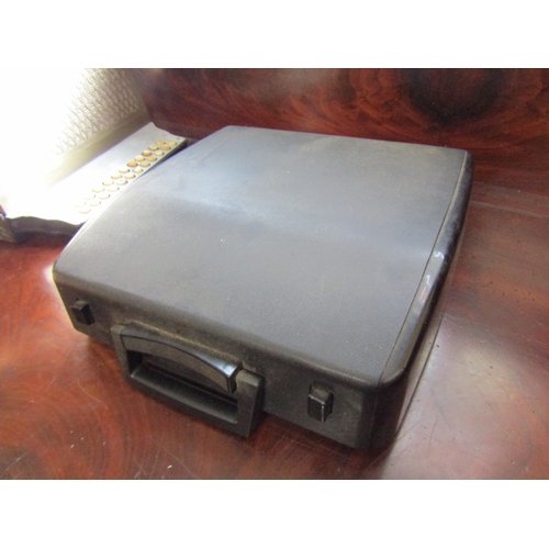 716 - Vintage Typewriter with Carry Case Working Order