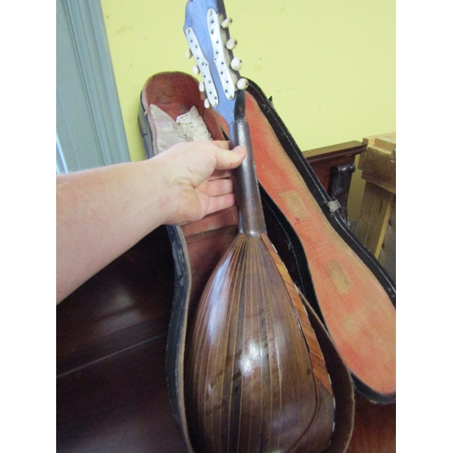 718 - Mandolin Attractively Detailed with Carry Case