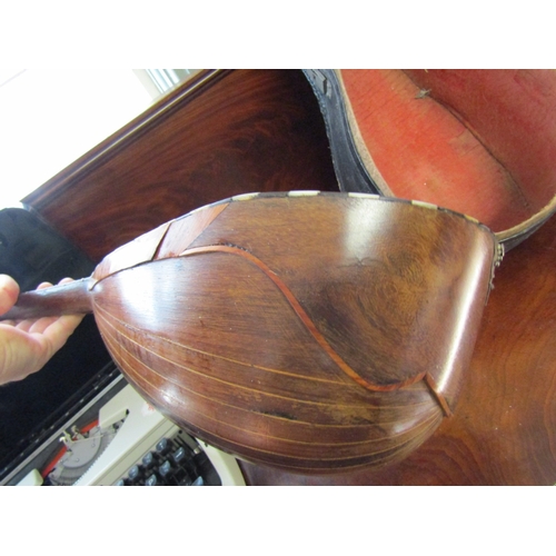 718 - Mandolin Attractively Detailed with Carry Case