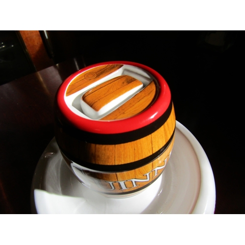 726 - Guinness Public Bar Counter Top Ashtray by Minton Makers Mark to Base Approximately 5 Inches Diamete... 