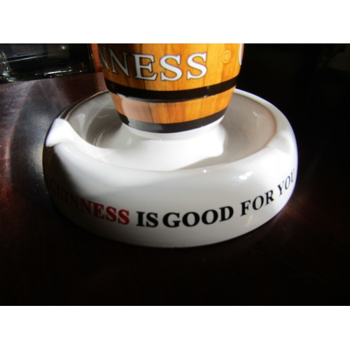 726 - Guinness Public Bar Counter Top Ashtray by Minton Makers Mark to Base Approximately 5 Inches Diamete... 