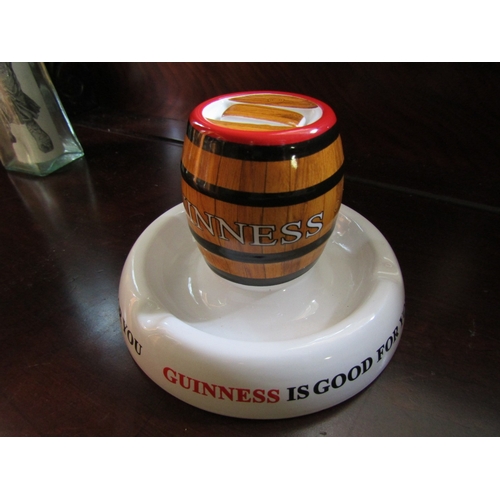 726 - Guinness Public Bar Counter Top Ashtray by Minton Makers Mark to Base Approximately 5 Inches Diamete... 