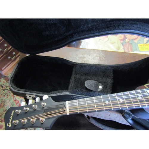 753 - High Quality Professional Musician's Mandolin with Hardframe Carry Case Good Original Condition Orig... 