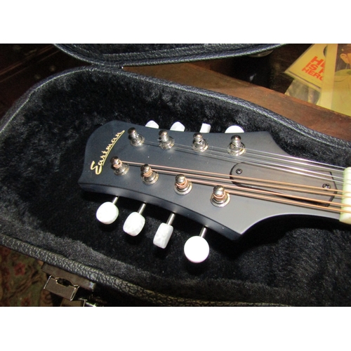 753 - High Quality Professional Musician's Mandolin with Hardframe Carry Case Good Original Condition Orig... 