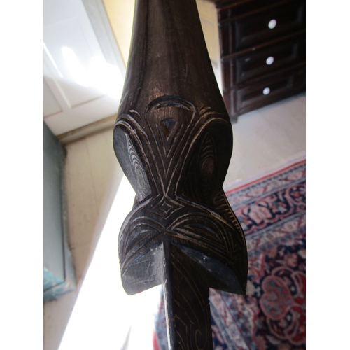 763 - Mauri Fighting Stick Polynesian Purchased by the Vendors Father in South Seas Approximately 80 Years... 