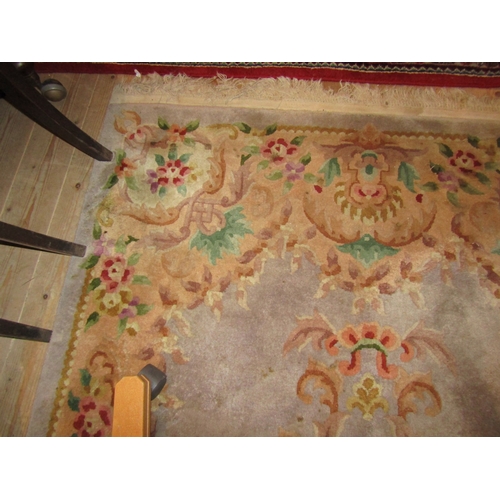 776 - Pure Wool Rug Central Medallion Motif Decoration Approximately 6ft 6 Inches Long x 5ft Wide