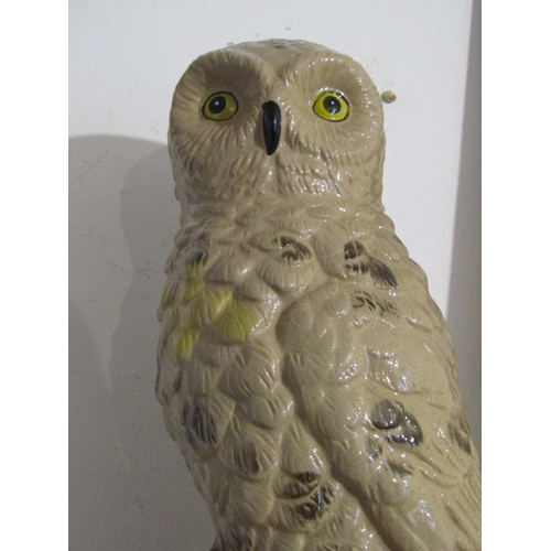 790 - Royal Staffordshire Porcelain Figure of Owl Approximately 12 Inches High