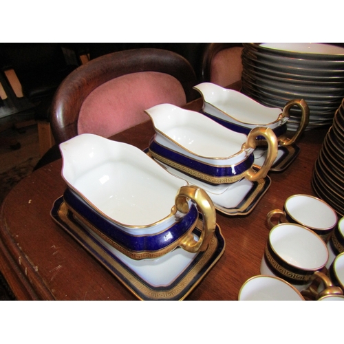 807 - High Quality Fine Porcelain Dinner Service Complete with Tureens Serving Dishes Bowls, Tea and Coffe... 