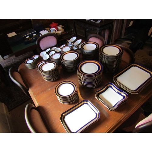 807 - High Quality Fine Porcelain Dinner Service Complete with Tureens Serving Dishes Bowls, Tea and Coffe... 