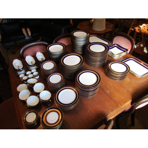 807 - High Quality Fine Porcelain Dinner Service Complete with Tureens Serving Dishes Bowls, Tea and Coffe... 