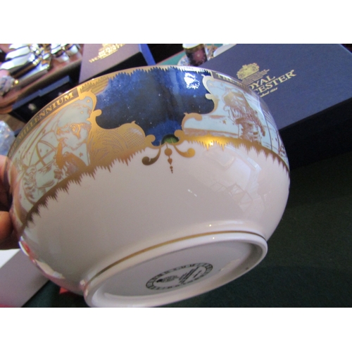 833 - Royal Worcester Table Bowl Approximately 9 Inches Diameter Original Presentation Box Present